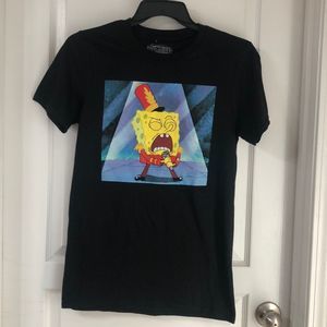 SPONGEBOB SQUAREPANTS TEE SHIRT SZ SMALL